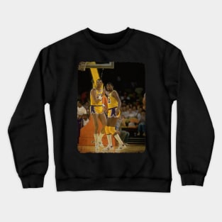 Kareem Abdul Jabbar and Magic Johnson #2 Crewneck Sweatshirt